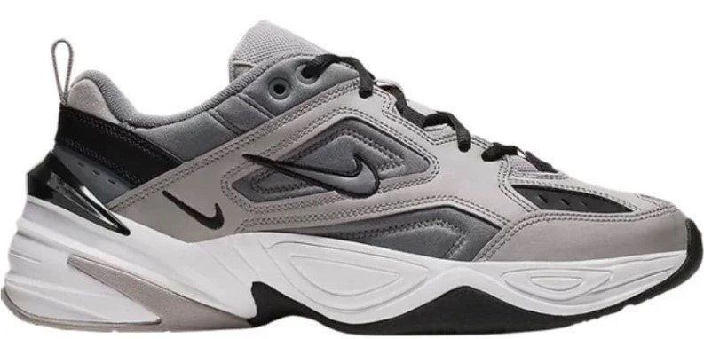 nike m2k tekno grey black